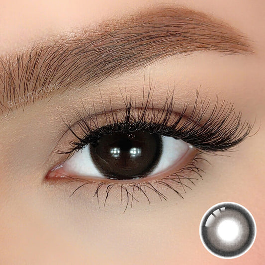 black contact lenses