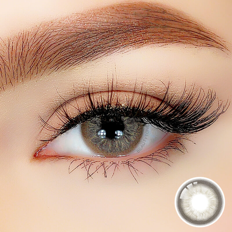 hazel contacts for brown eyes