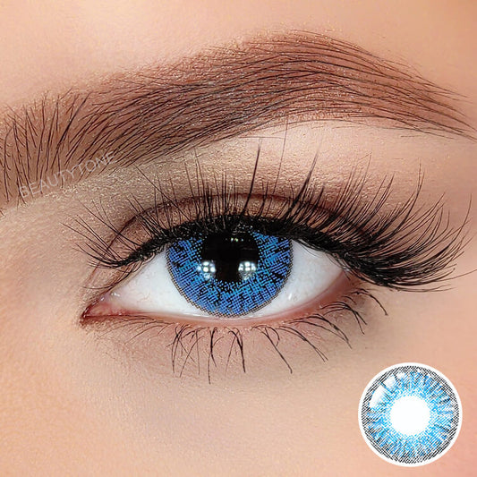 brilliant blue contact lenses