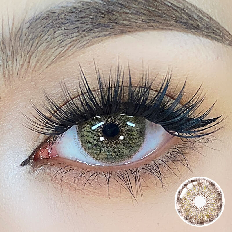 Hydrogel Contact Lenses Breeze Hazel Urban Layer Colored Contacts ...