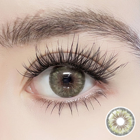 green lens for eyes