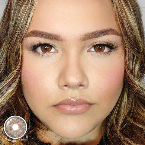 hazel brown lens