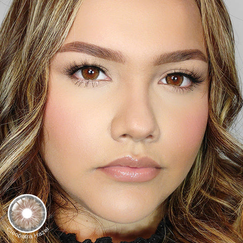 dark brown lens