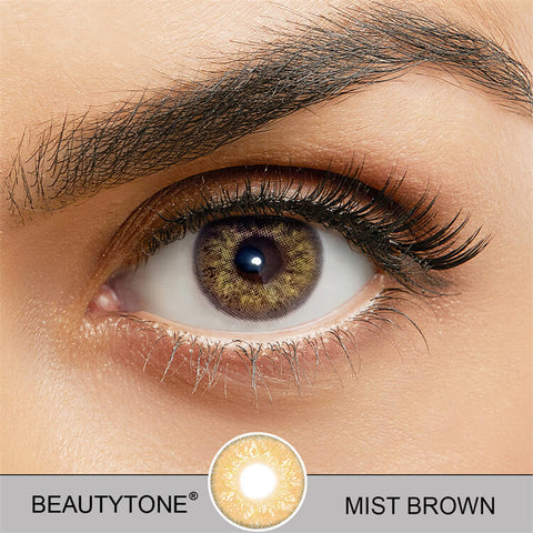 mist brown contact lenses