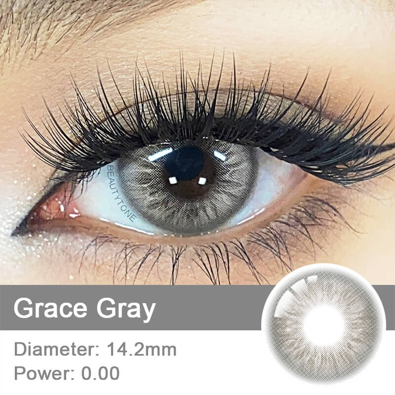 grace gray wearing contacts
