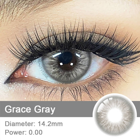 grace gray wearing contacts