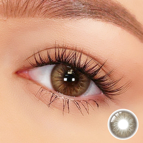 grace brown contact lenses