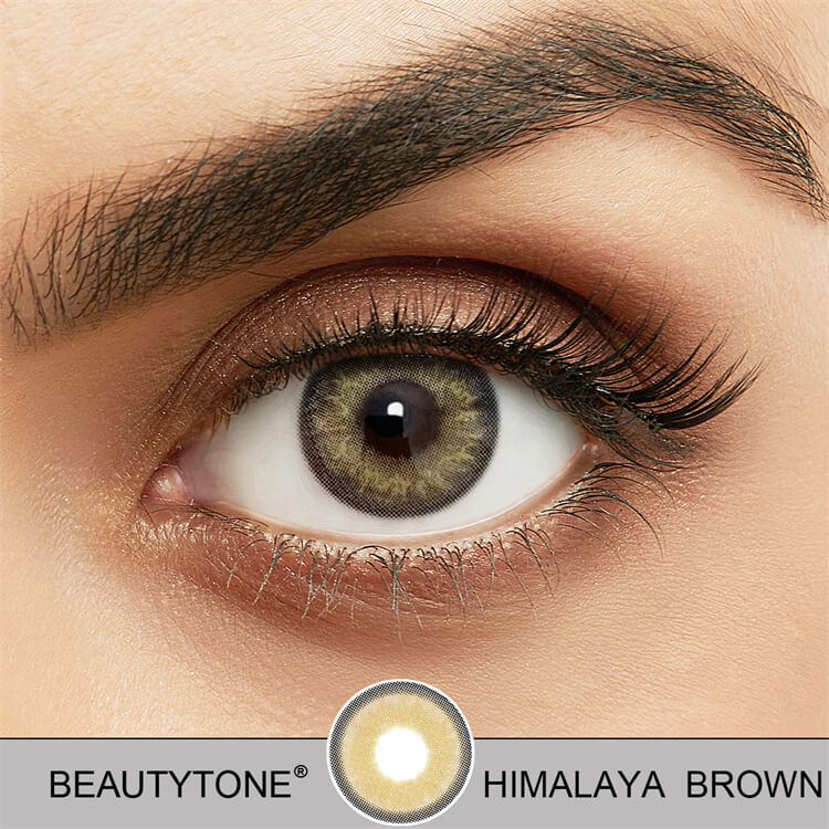 himalaya brown contact lenses