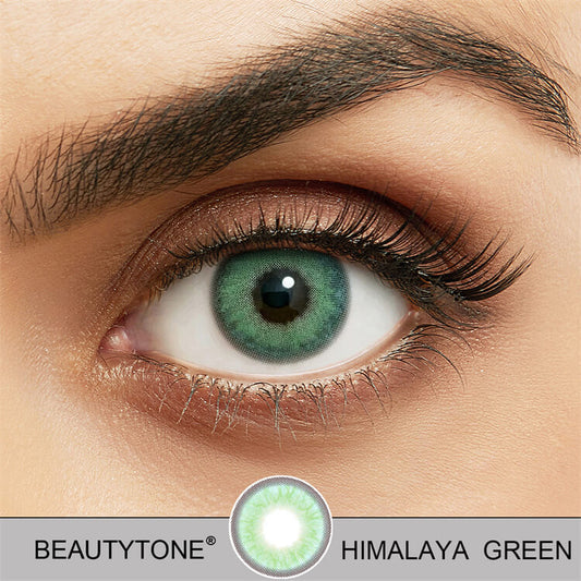 himalaya green contact lenses