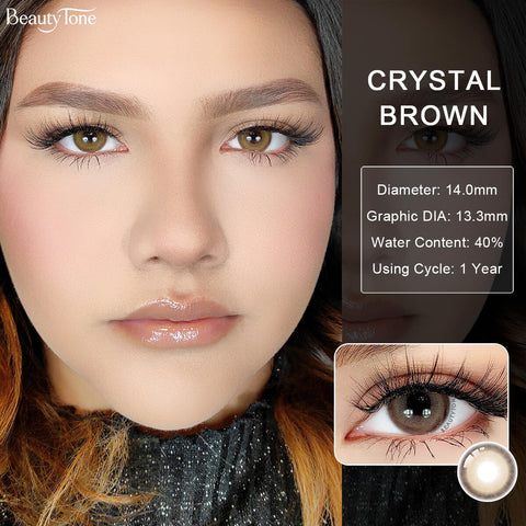brown lens for eyes