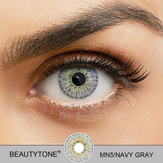 navy gray contact lenses