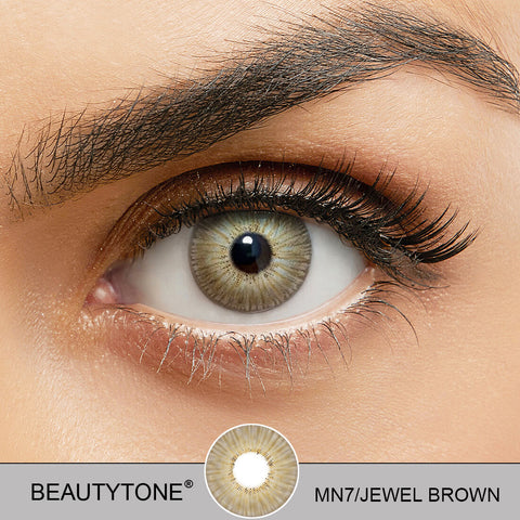 jewel brown contact lenses