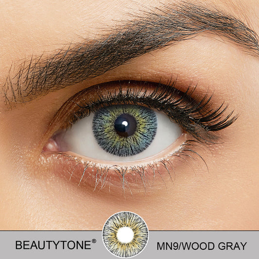 wood gray contact lenses