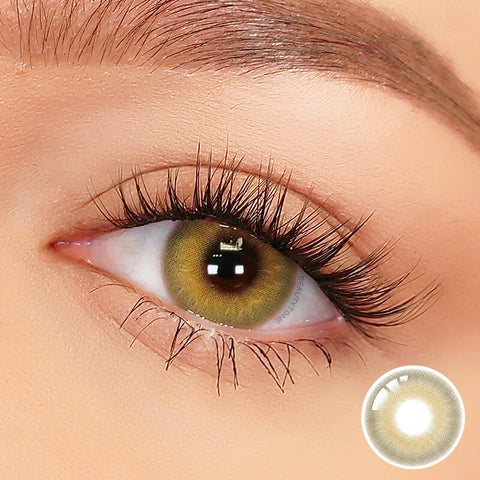 Muse Brown colored contacts