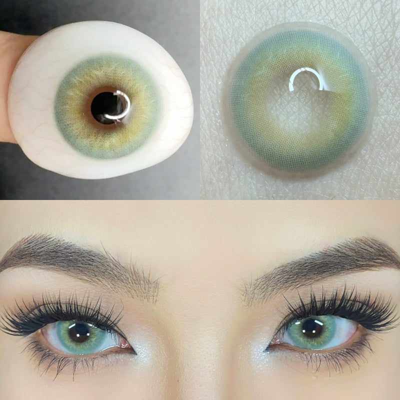 muse green colored contacts
