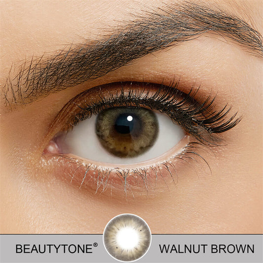 walnut brown contact lenses