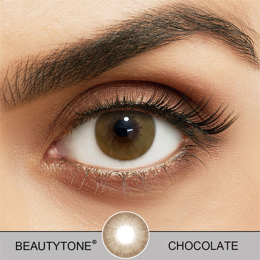 chocolate contact lenses