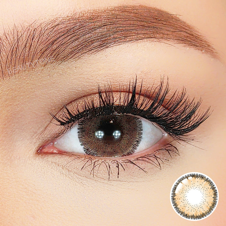 Maroon Color Contacts Cheap Colored Contacts Hazel Brown Color Lenses β BeautyTone