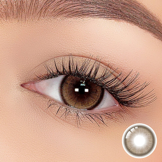 brown hazel eye color