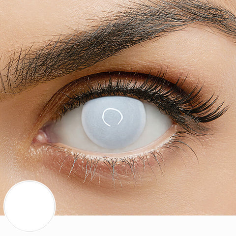 V14 Blind White contact lenses