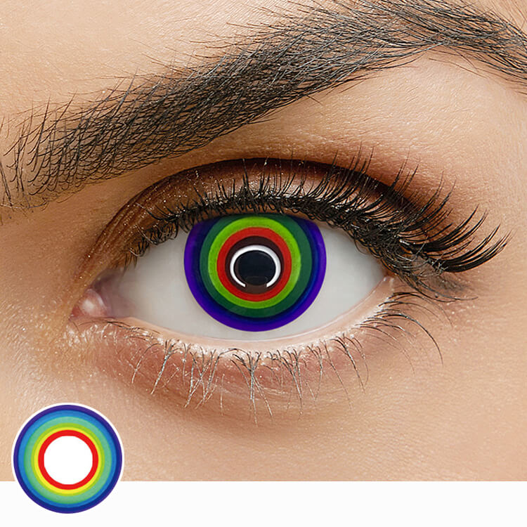 V96 Rainbow contact lenses