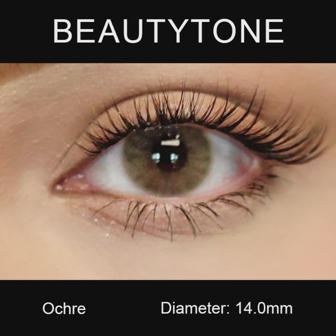 ochre eye lens