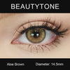 Aloe Brown colored contacts