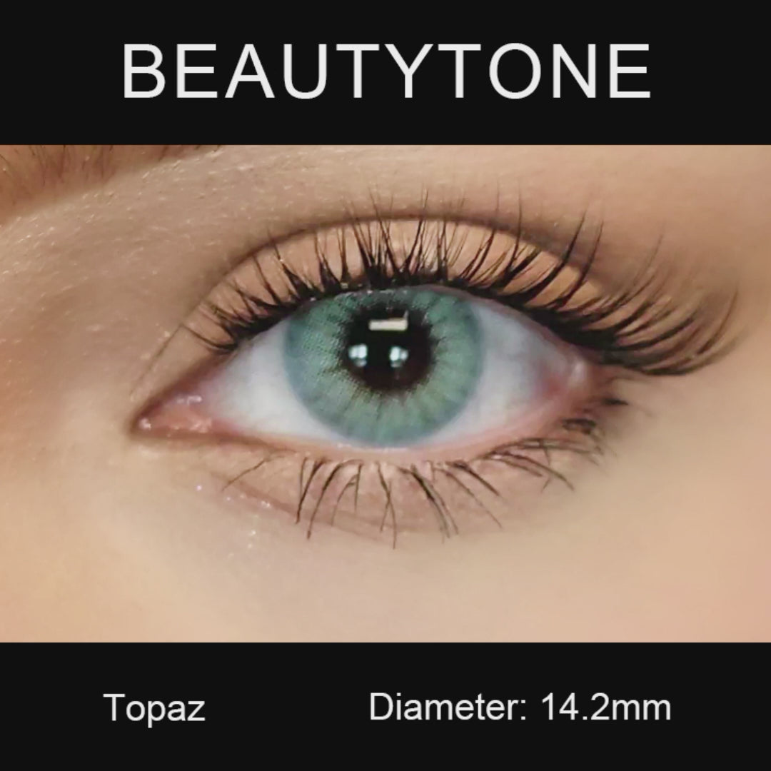 topaz eye lens