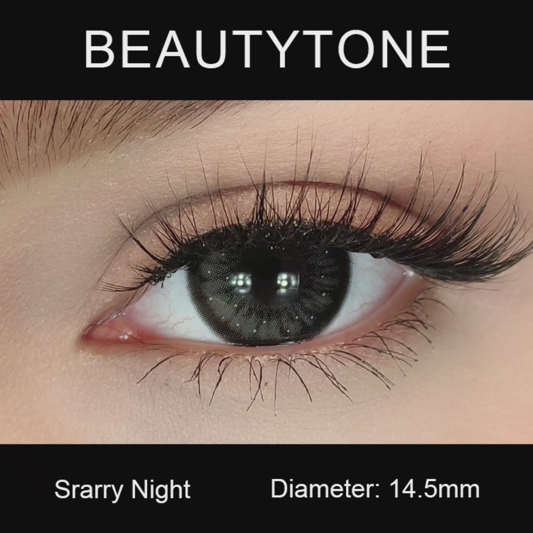 black contact lenses