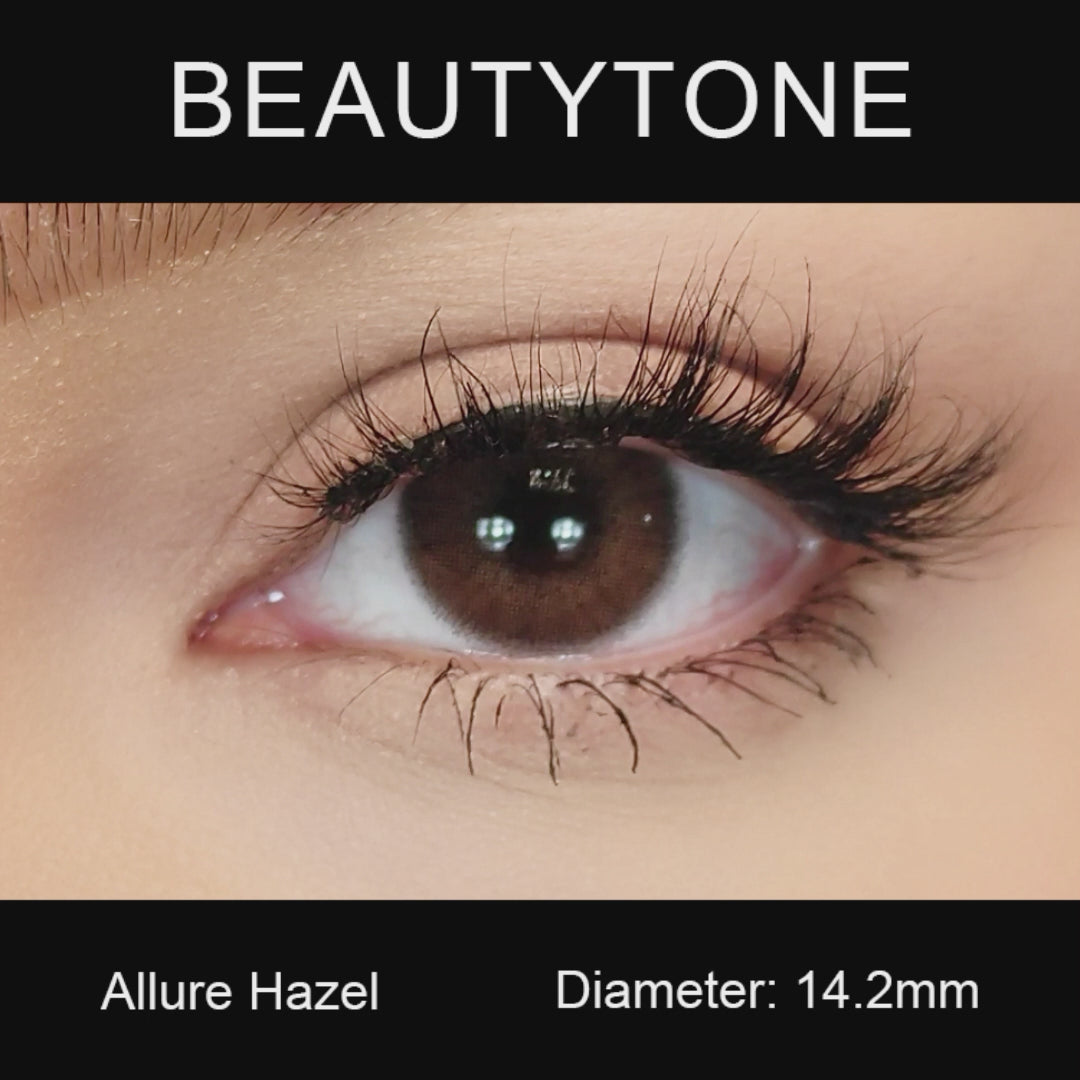 allure hazel eye lens