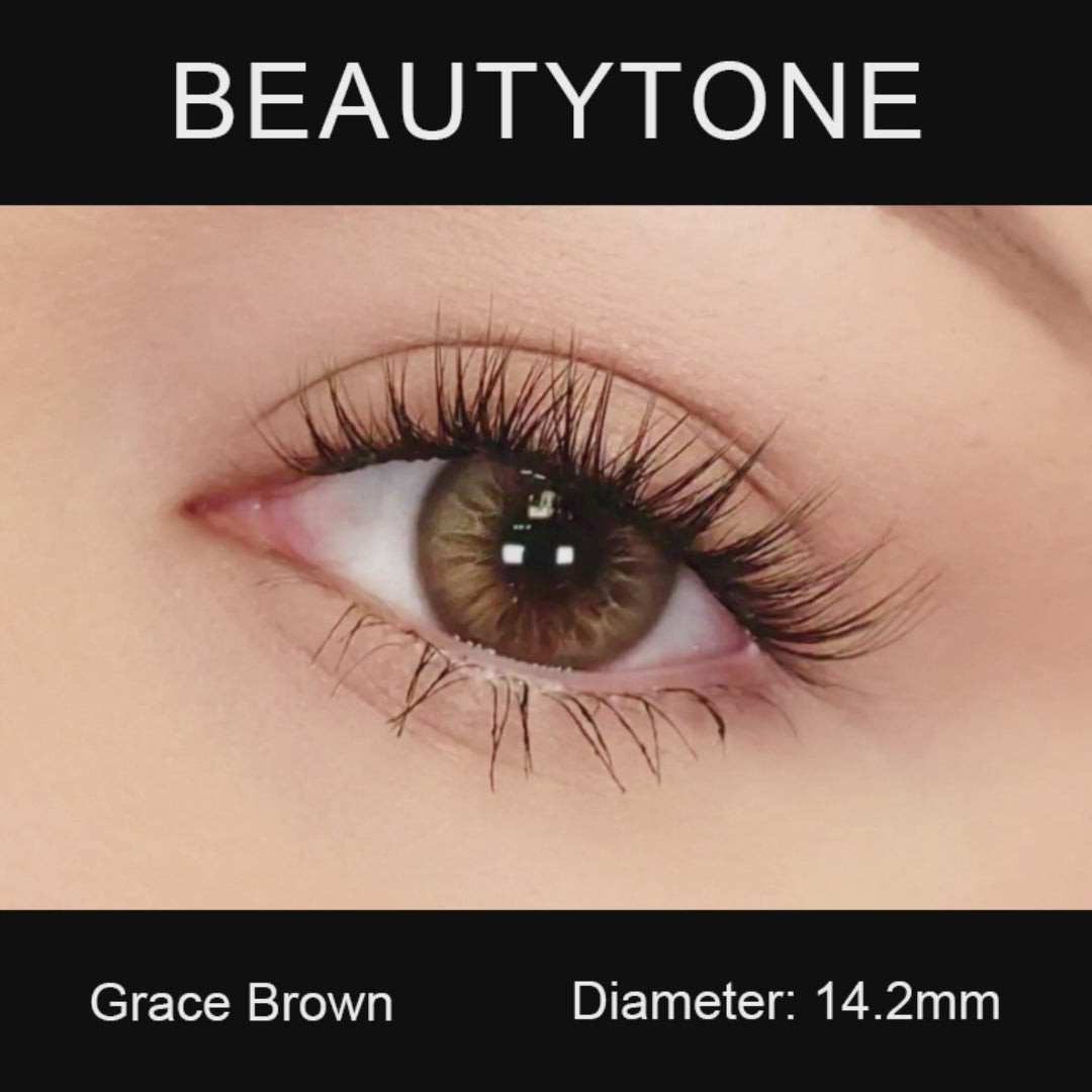 grace brown eye lens price