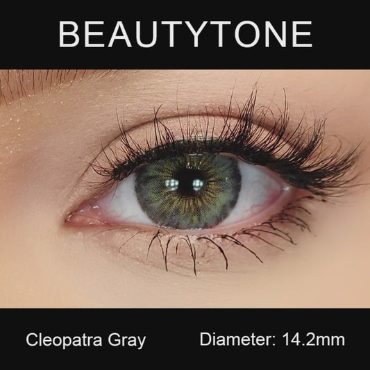 cleopatra gray eye lens
